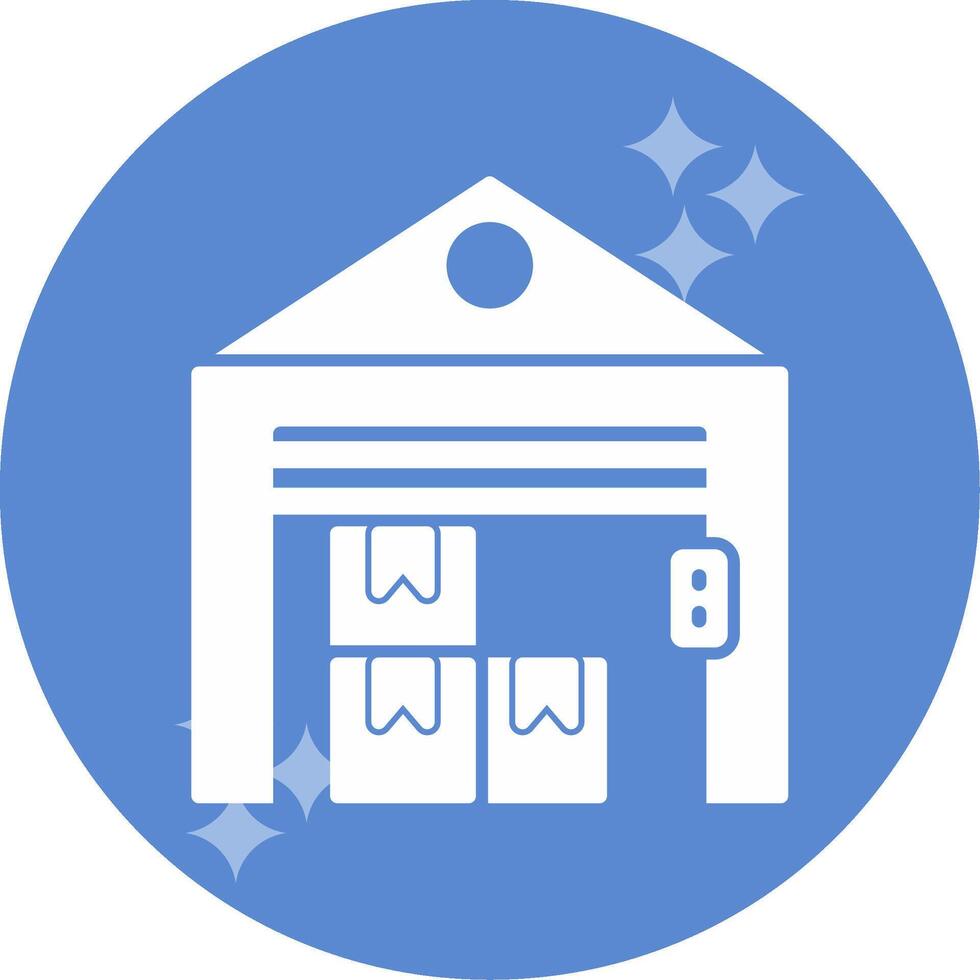 Warehouse Vector Icon