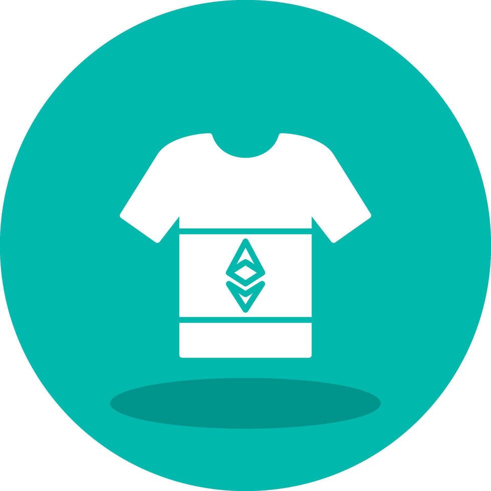 Ethereum Tshirt Vector Icon