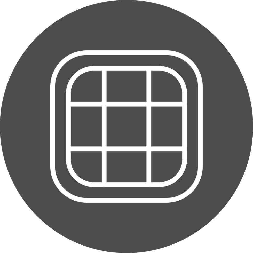Grid Creative Icon Design vector