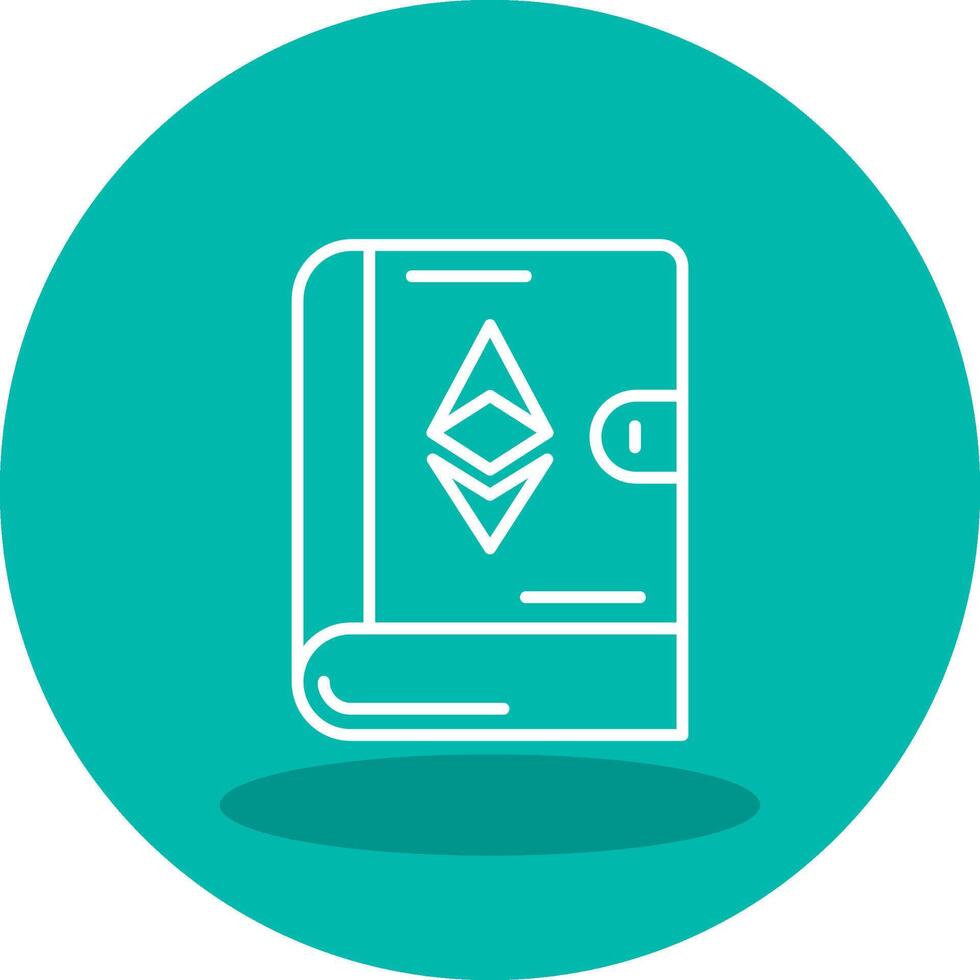 Ethereum Book Vector Icon