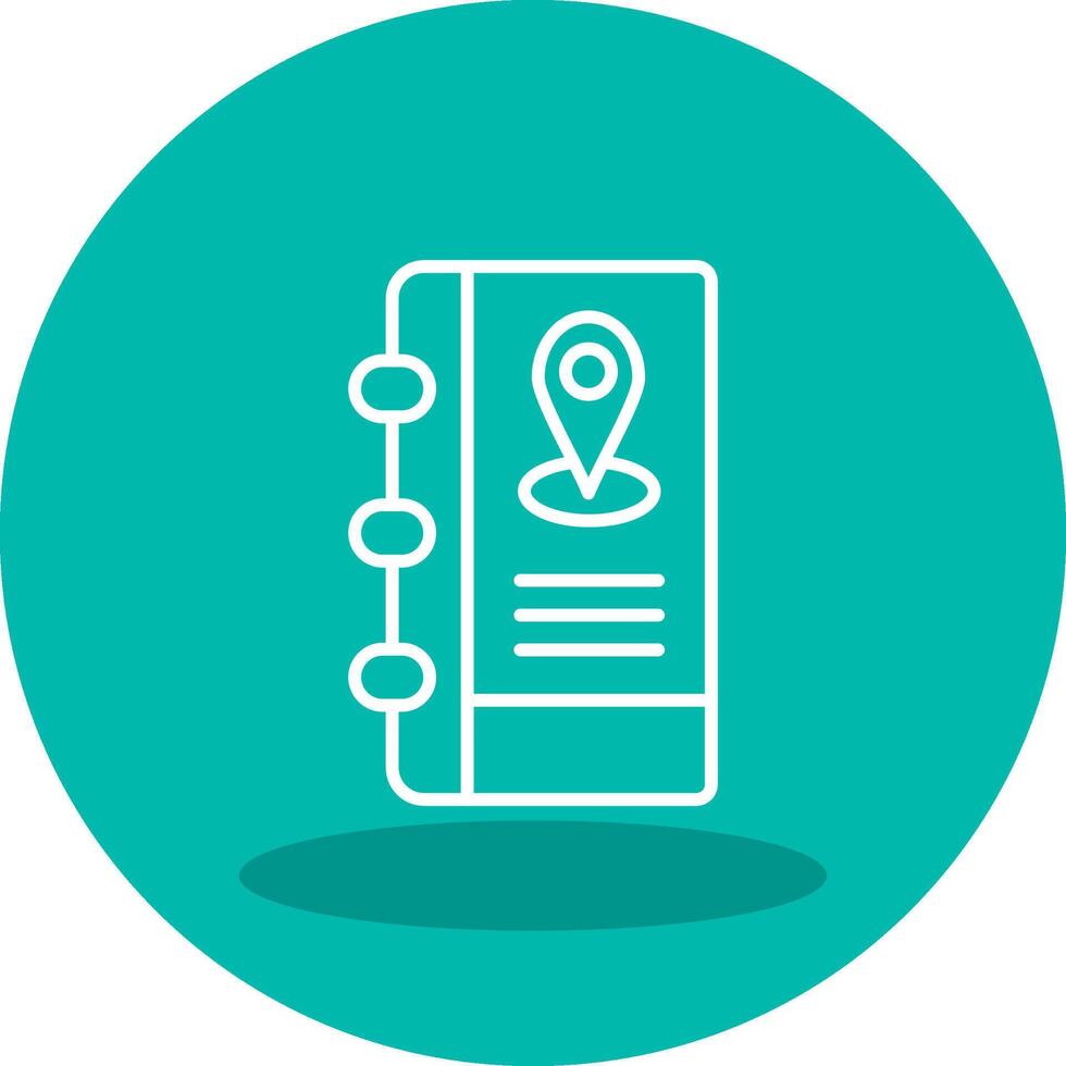 Address Book Vector Icon