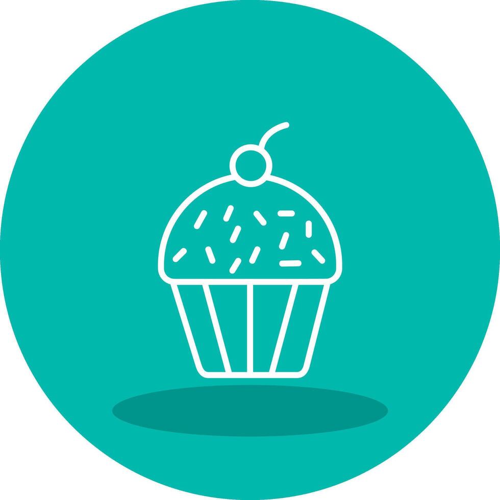 Cupcake Vector Icon