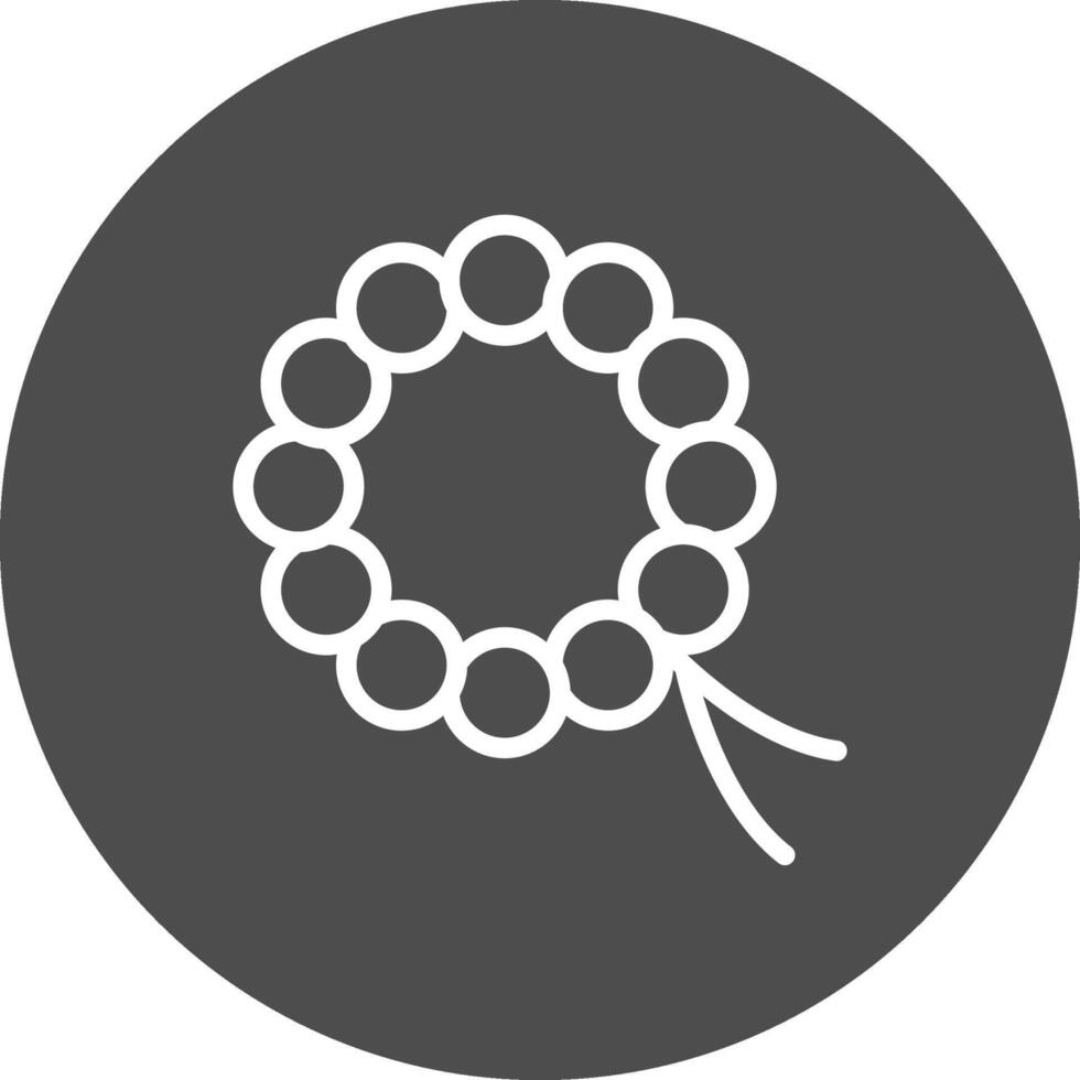 Rosary Creative Icon Design vector