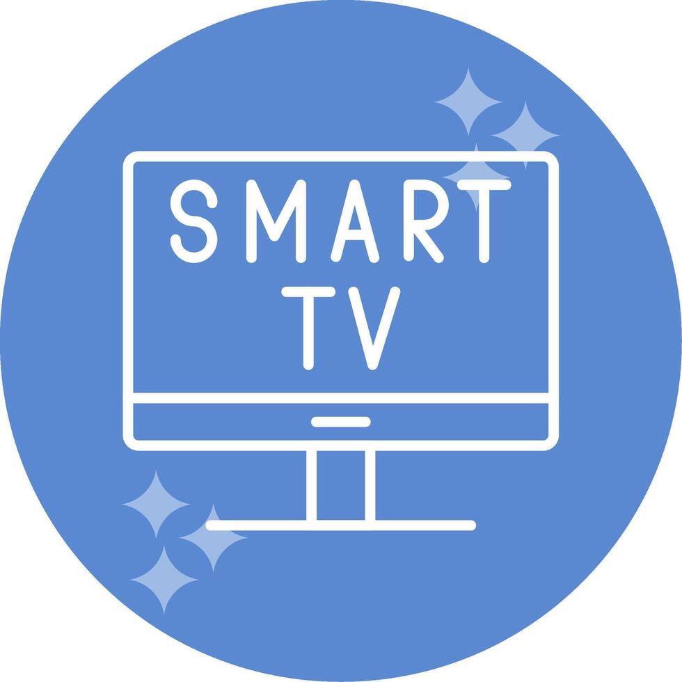 Smart Tv Vector Icon