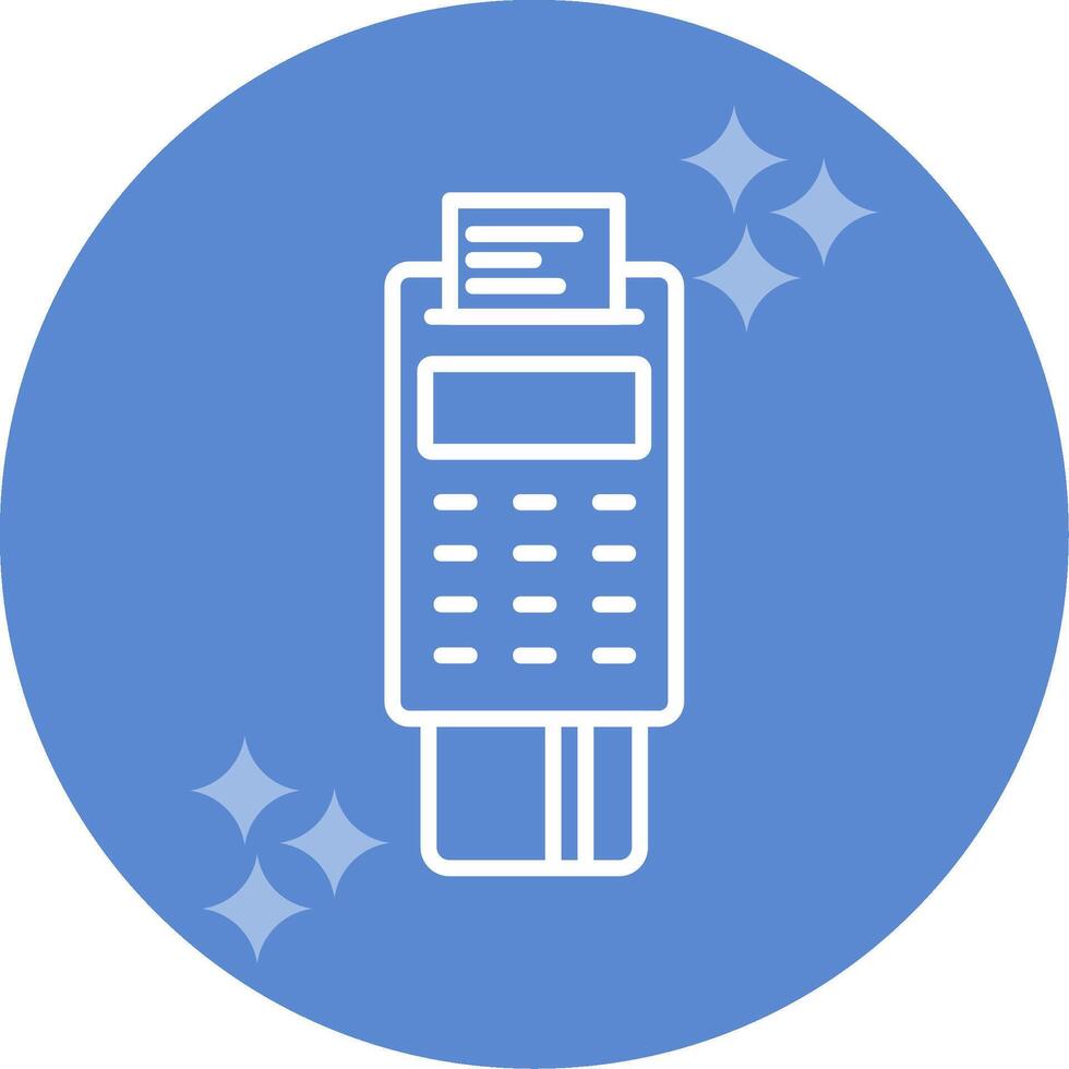 Pos Terminal Vector Icon