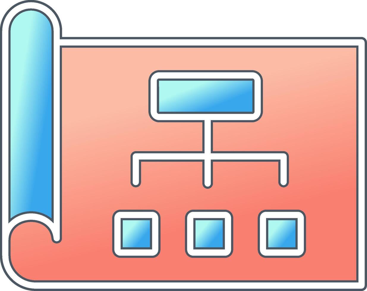 Weekly Work Planner Vector Icon