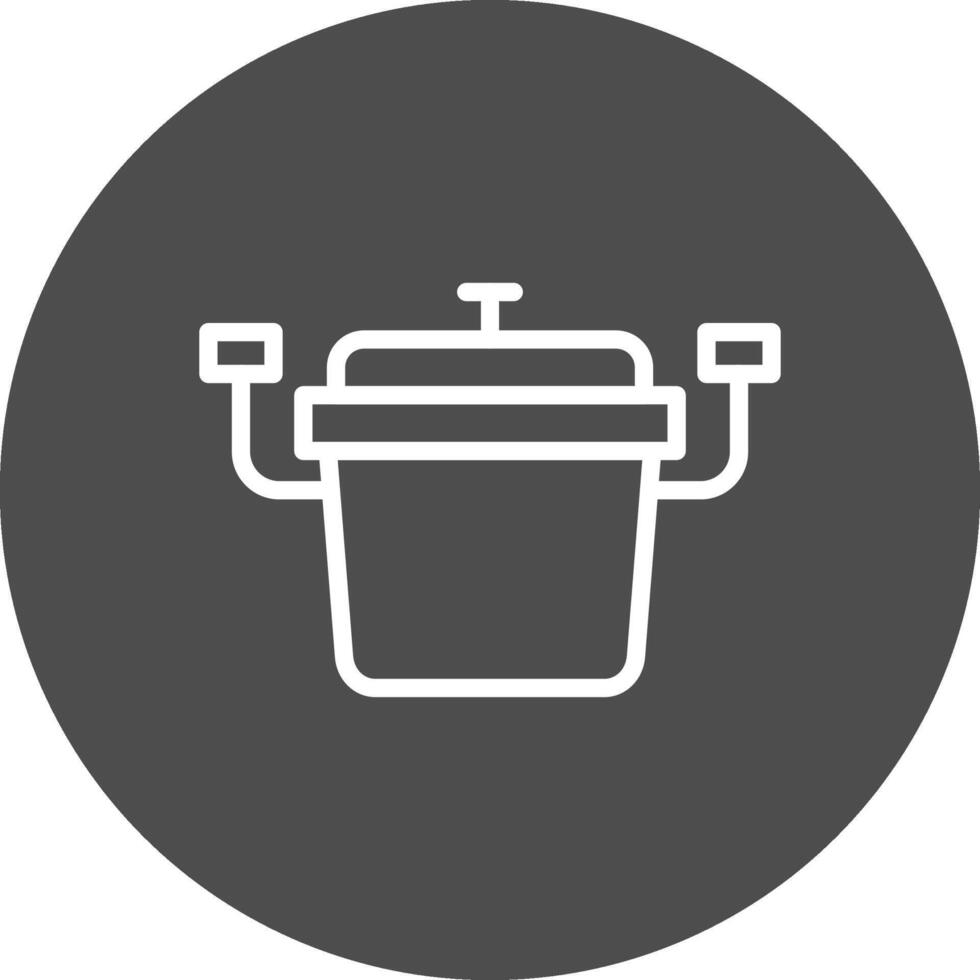 Pot Creative Icon Design vector