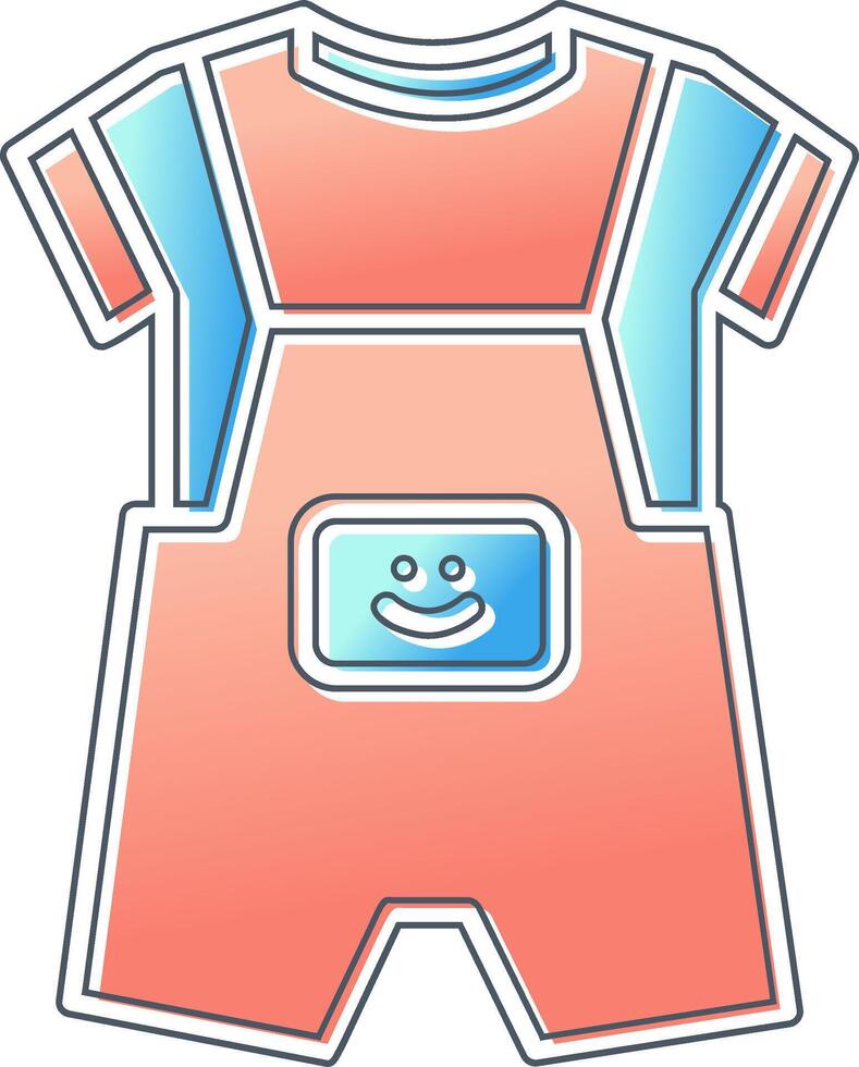 Dungarees Vector Icon