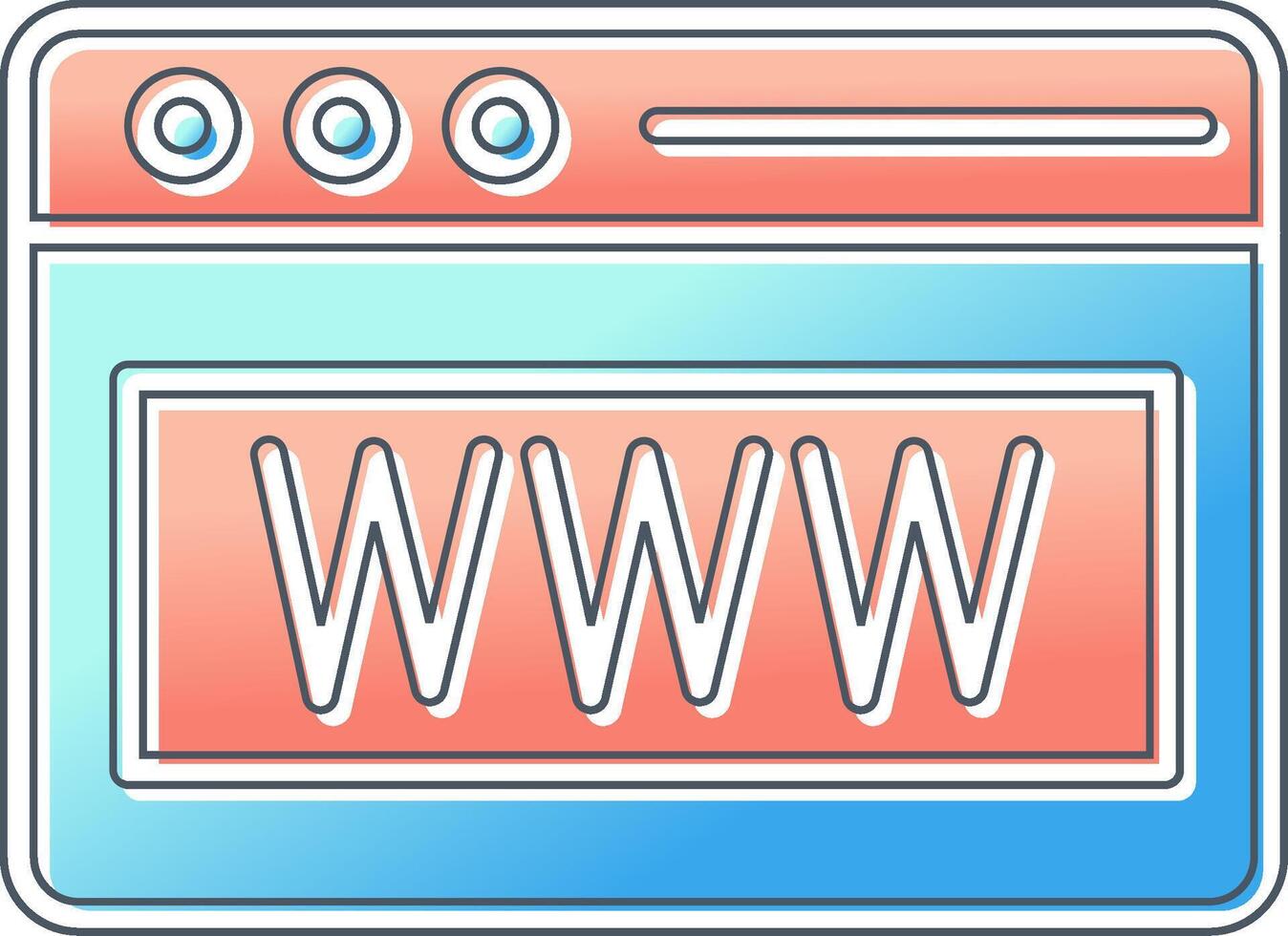 Web Browser Vector Icon