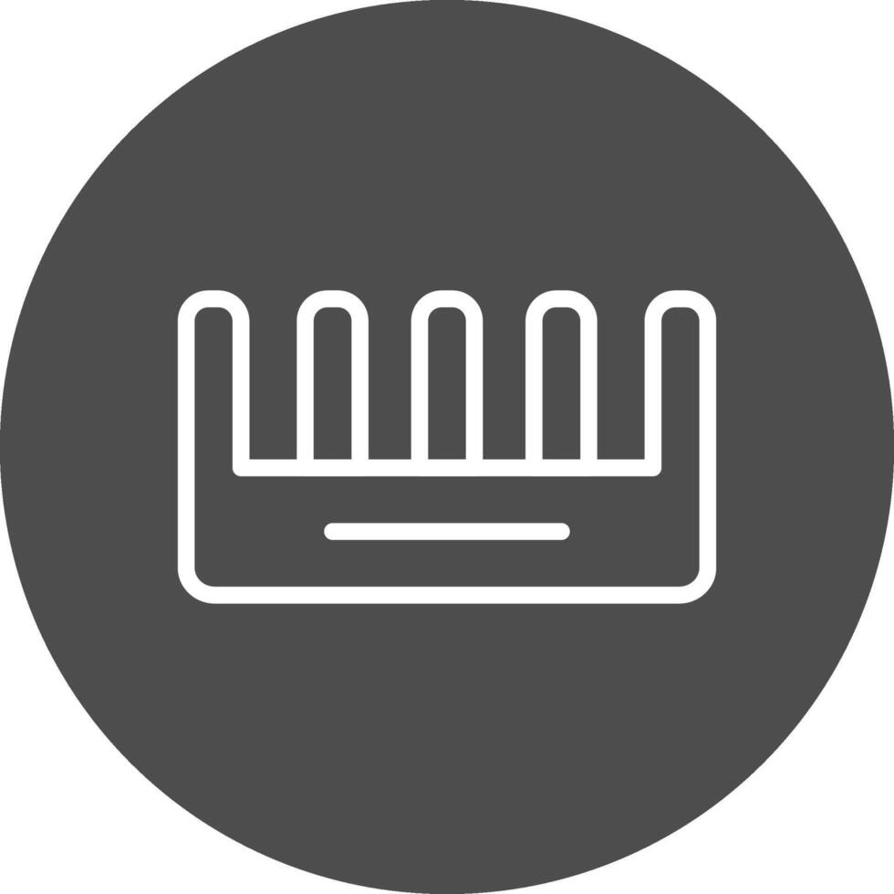 Comb Creative Icon Design vector