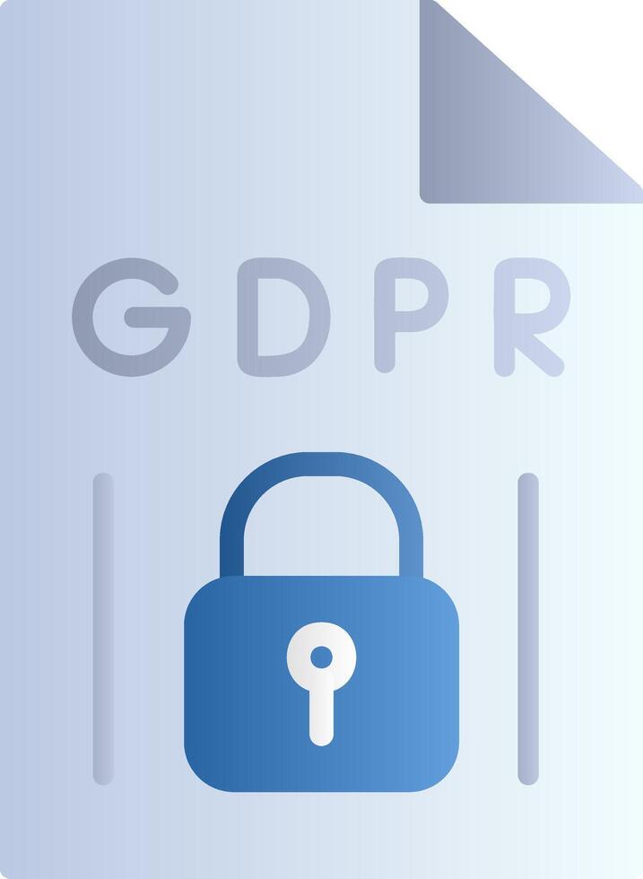 GDPR Vector Icon