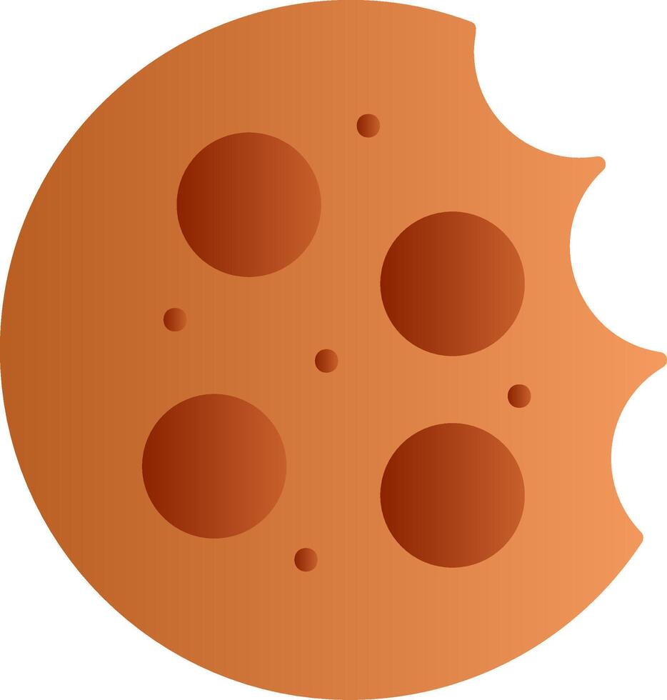 icono de vector de galletas