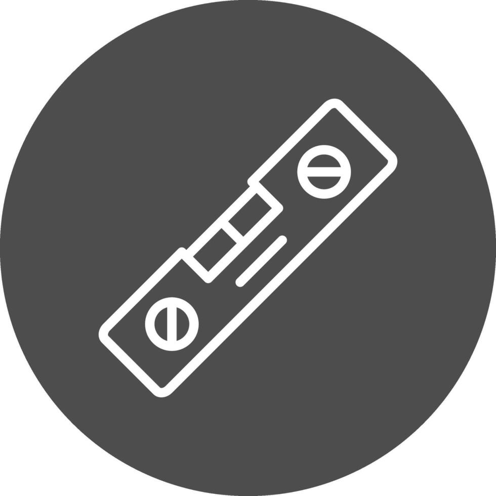 Spirit Level Creative Icon Design vector