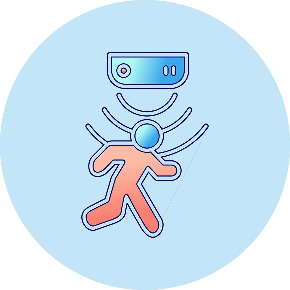 Motion Sensor Vector Icon
