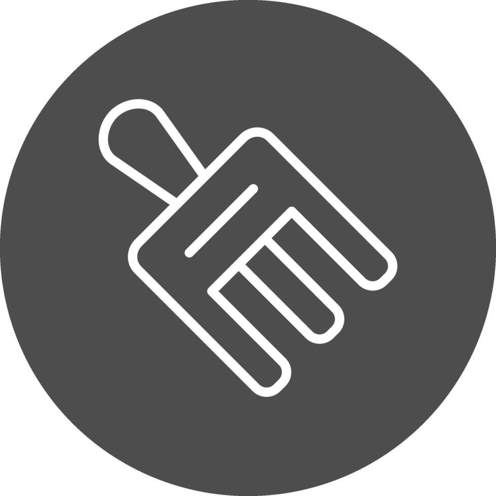 Comb Creative Icon Design vector