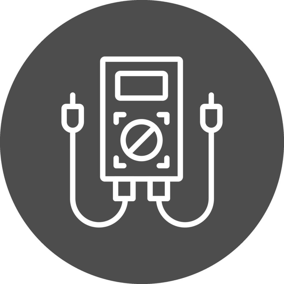 Multimeter Creative Icon Design vector