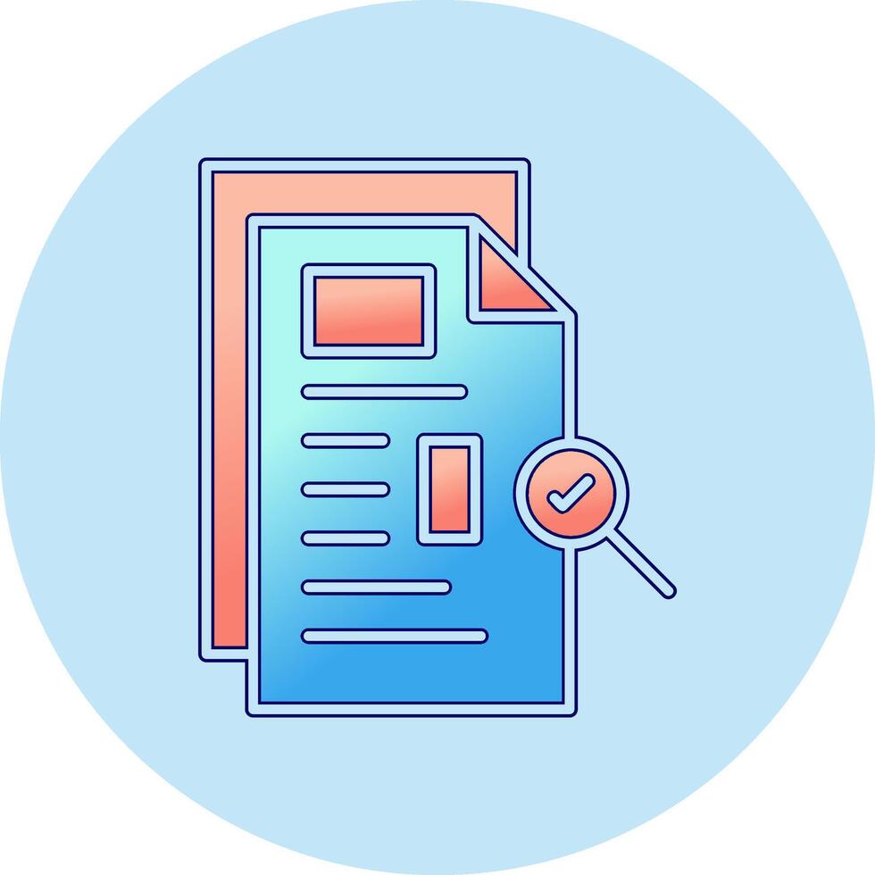Work File Search Vector Icon 38607267 Vector Art at Vecteezy