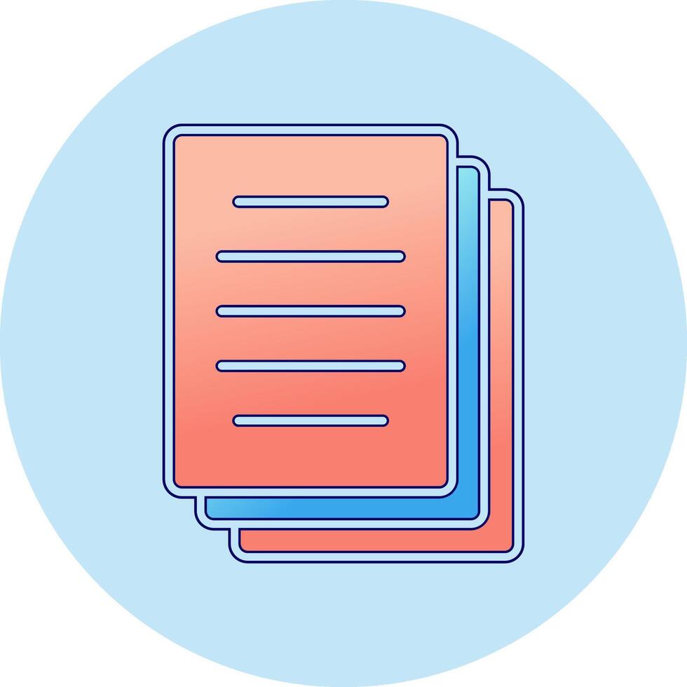 Papers Vector Icon 38607324 Vector Art at Vecteezy