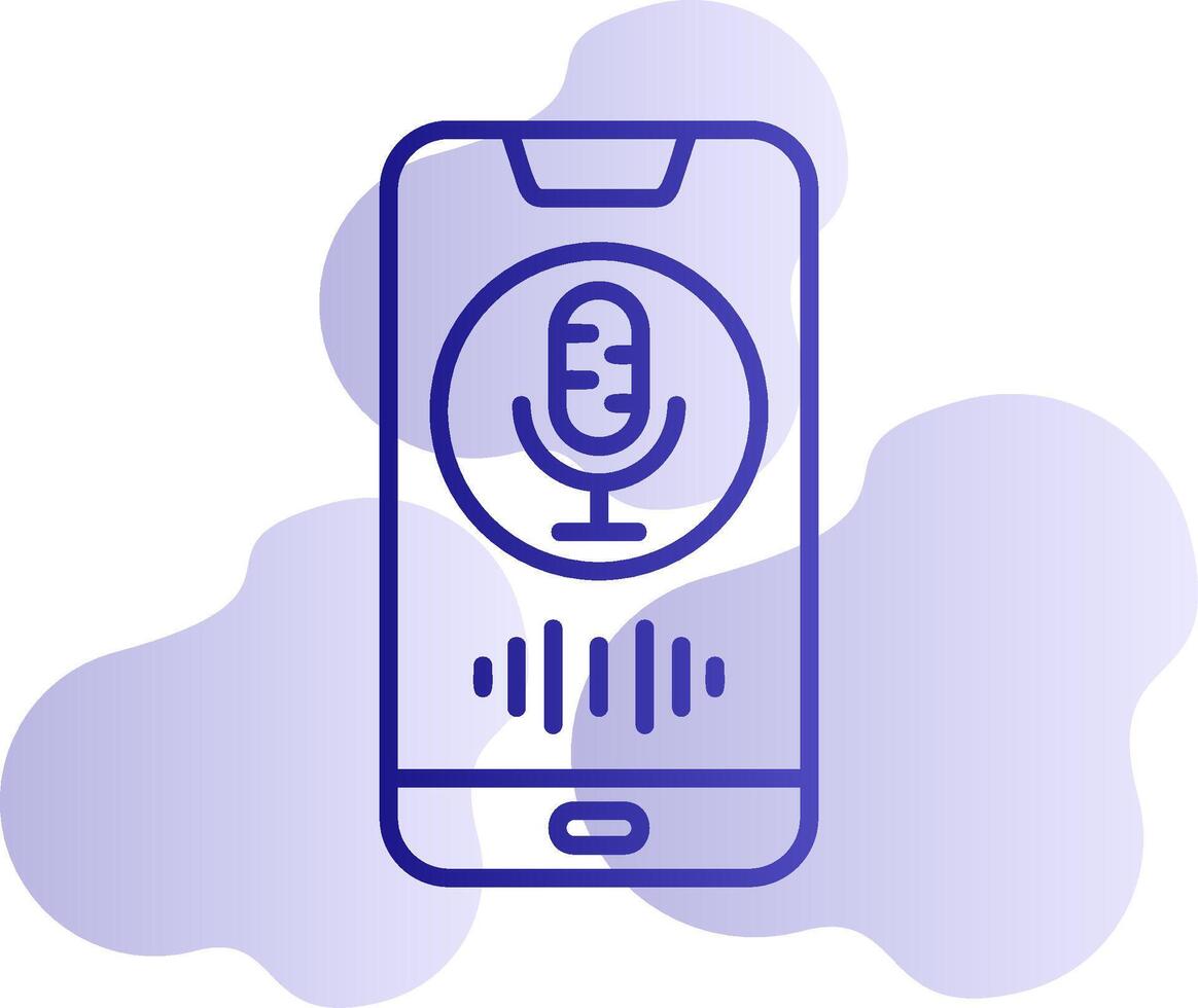 Voice Assistant Vector Icon