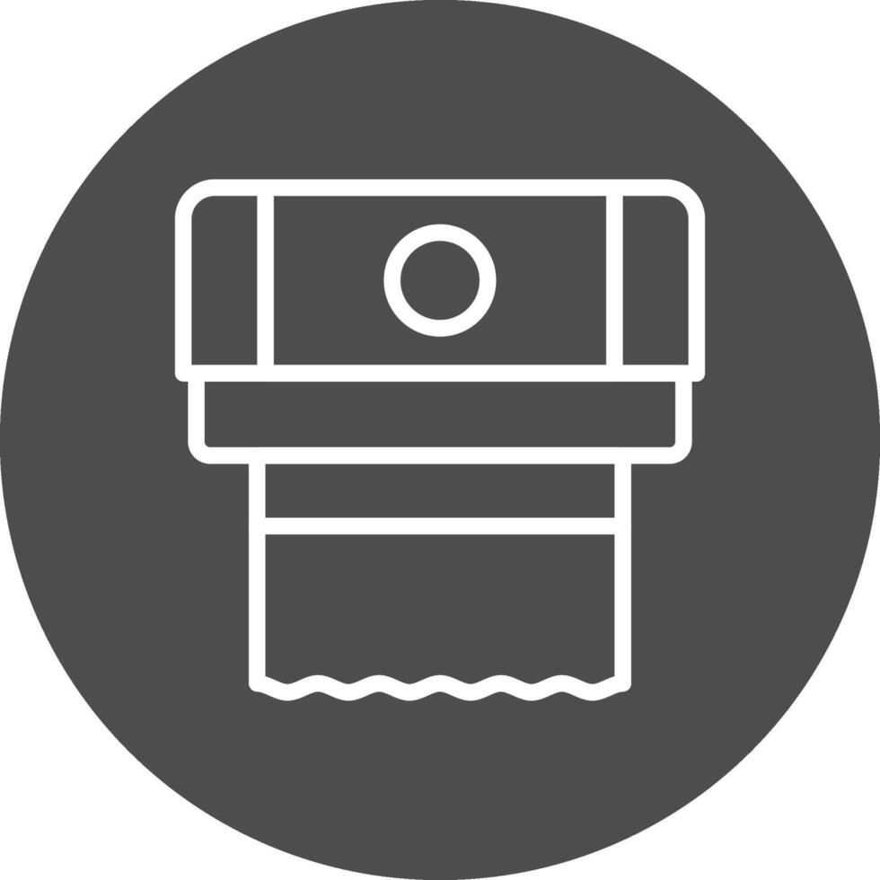 Paper Towel Creative Icon Design vector