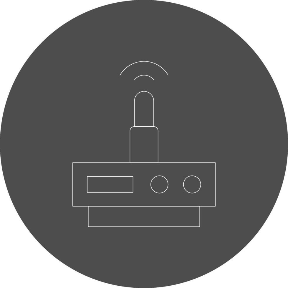 Wifi Router Creative Icon Design vector