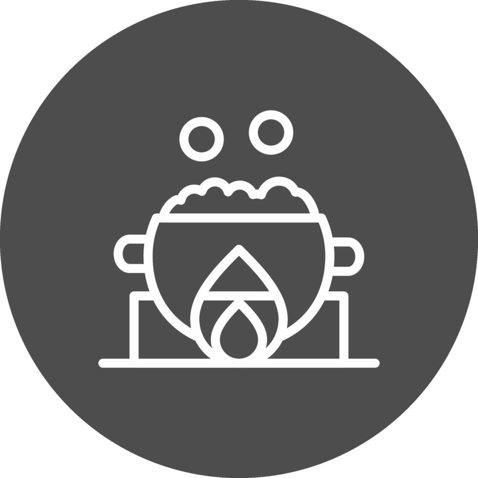 Cauldron Creative Icon Design vector