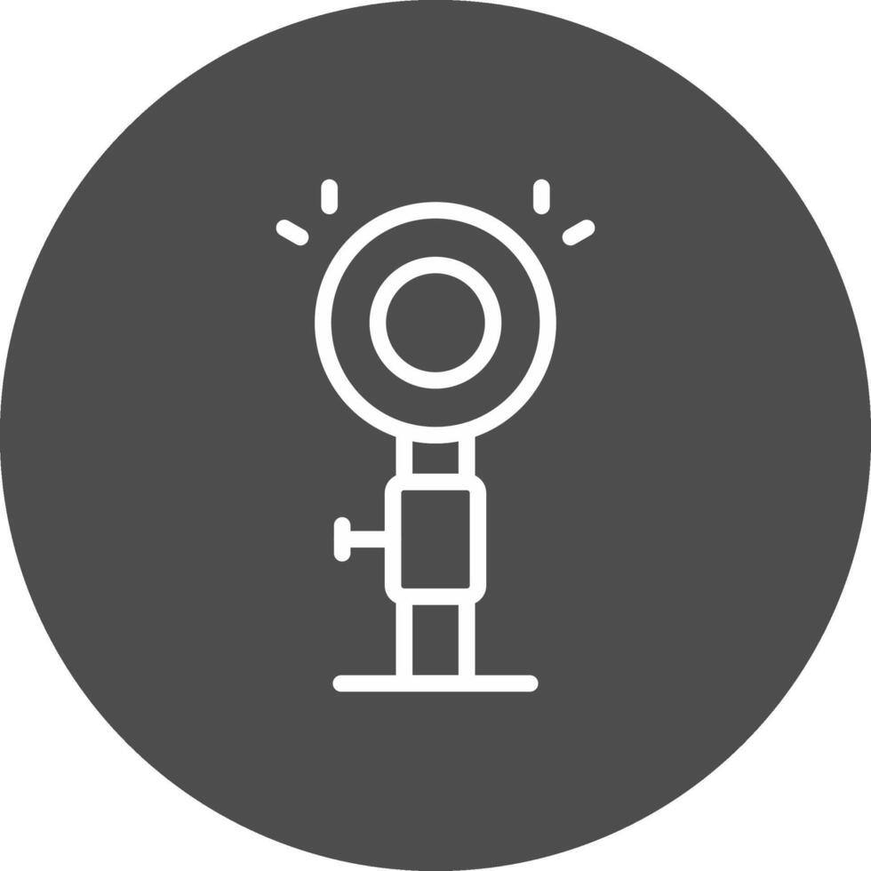 Light Creative Icon Design vector