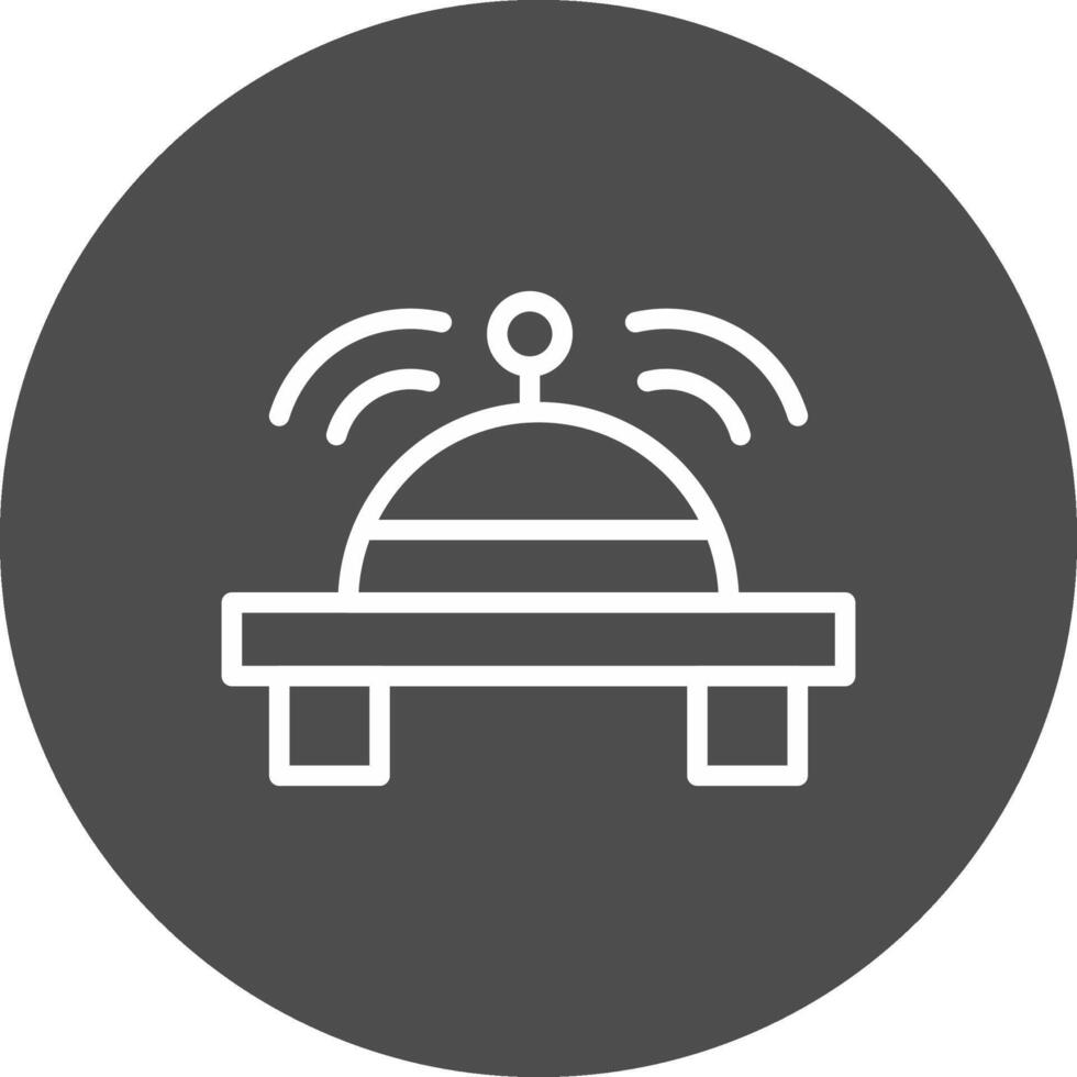Reception Bell Creative Icon Design vector