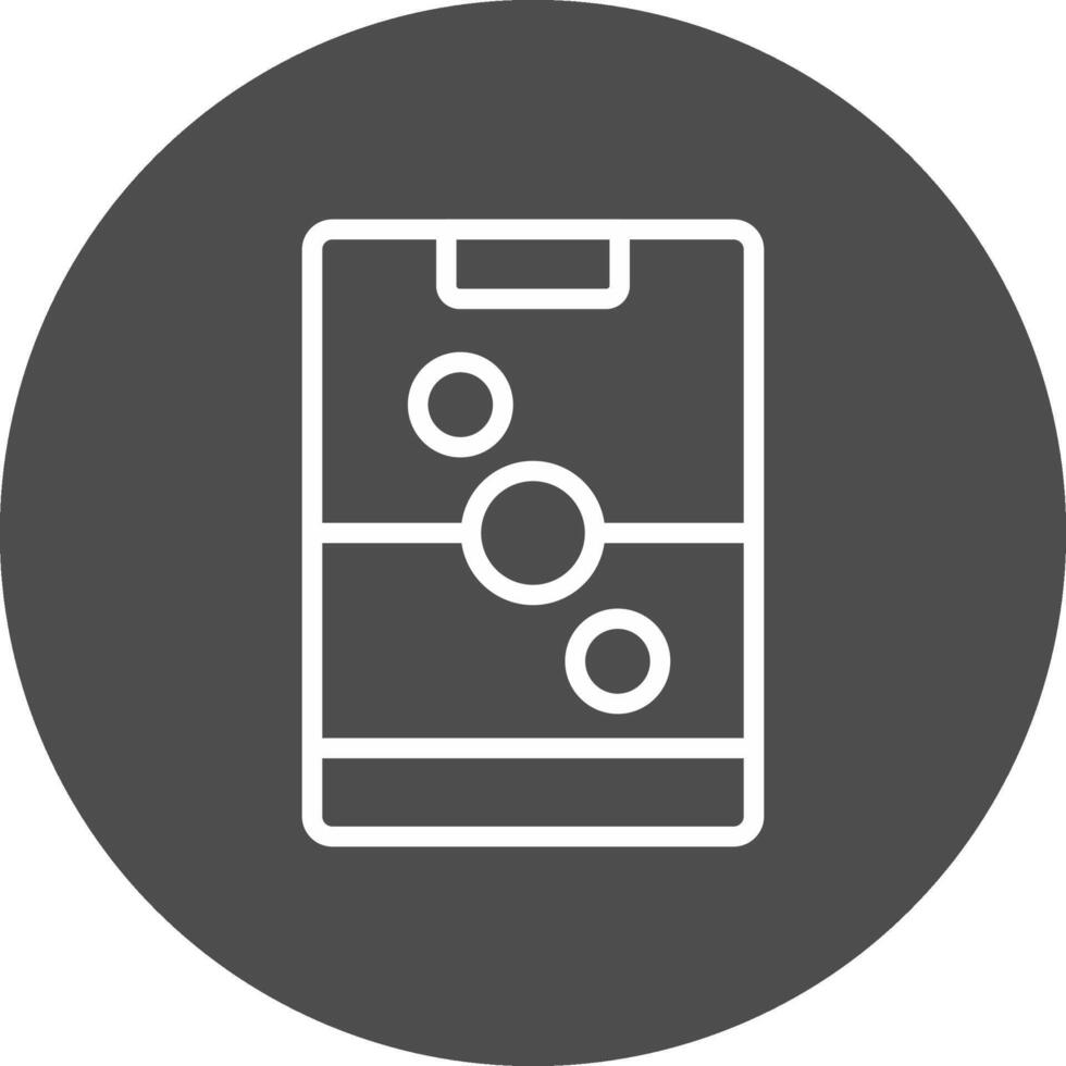 Line Inverted Design vector