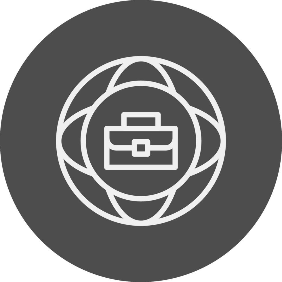 Line Inverted Design vector
