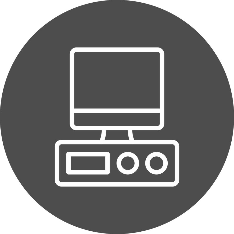 Computer Creative Icon Design vector