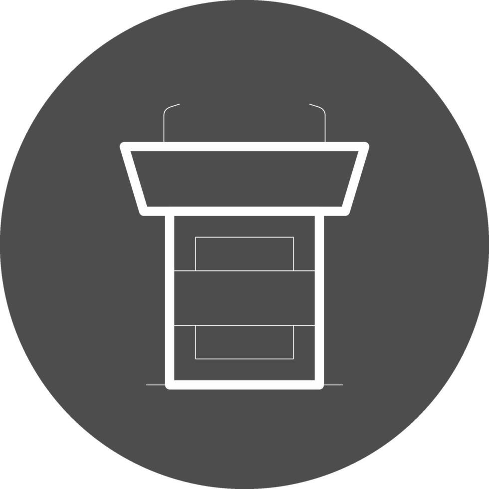 Line Inverted Design vector