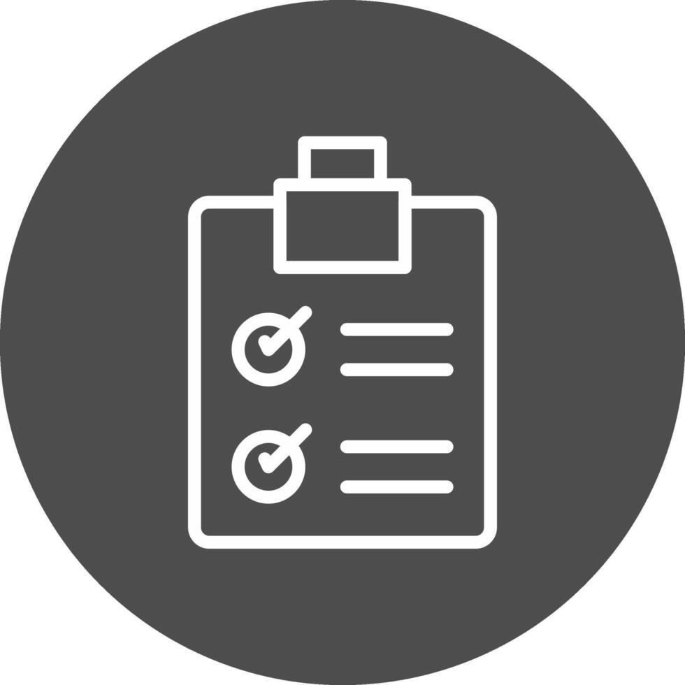 diseño de icono creativo de lista de verificación vector