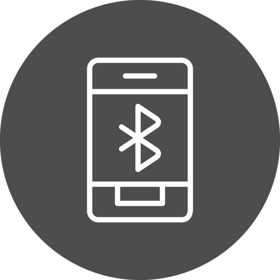 diseño de icono creativo bluetooth vector