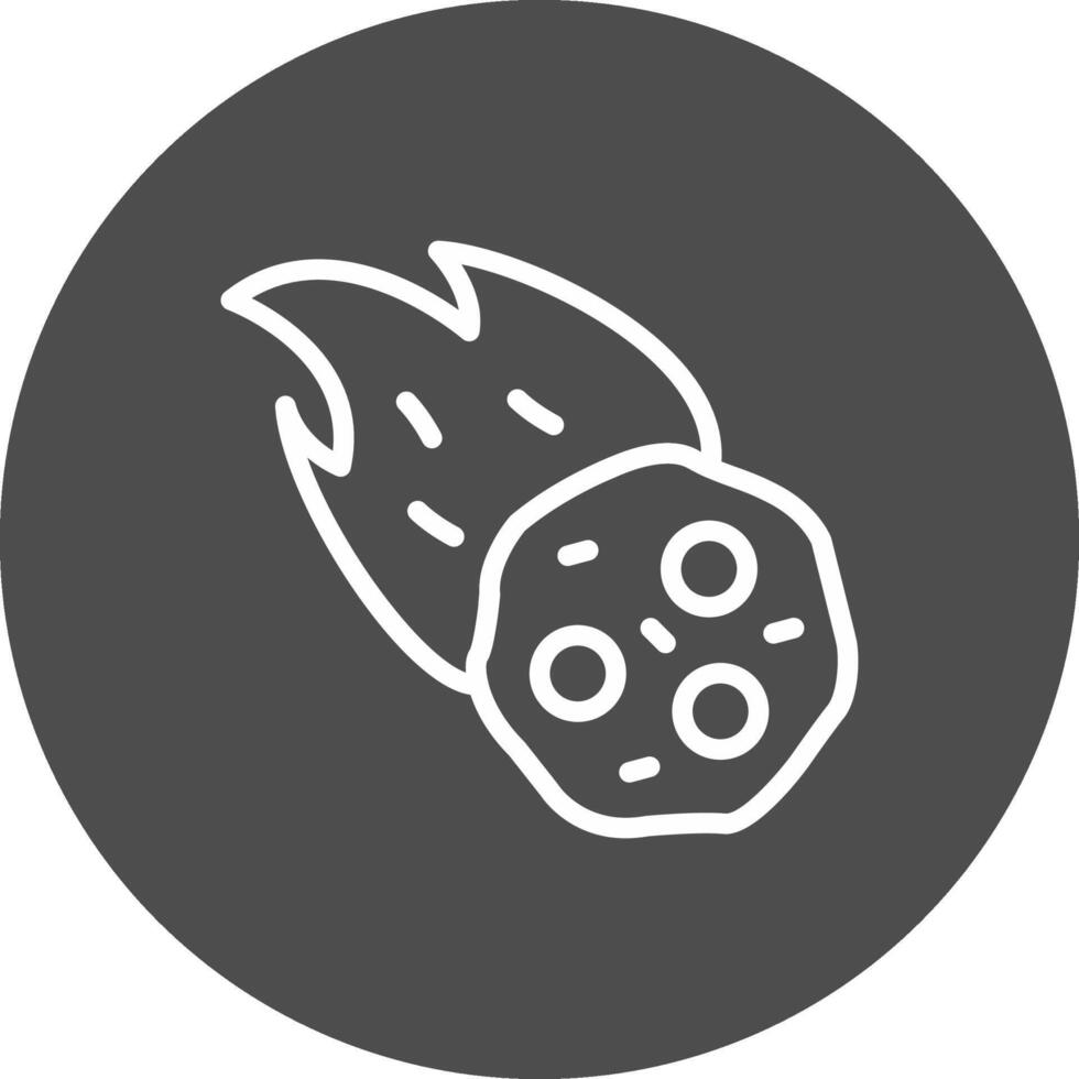 Meteor Creative Icon Design vector