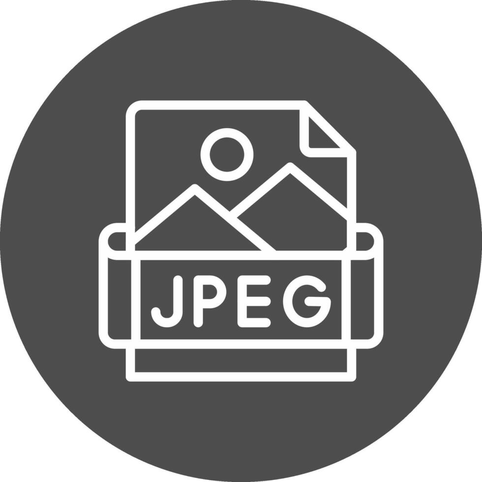 Jpeg Creative Icon Design vector