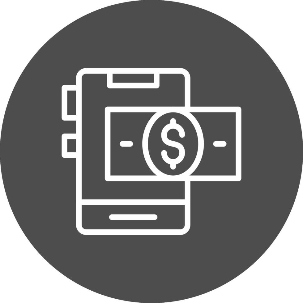 Bank Payment Creative Icon Design vector