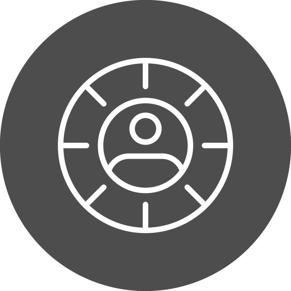 Targeting Creative Icon Design vector