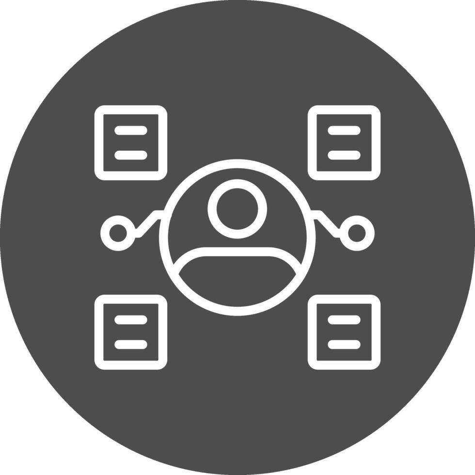 User Predictions Creative Icon Design vector