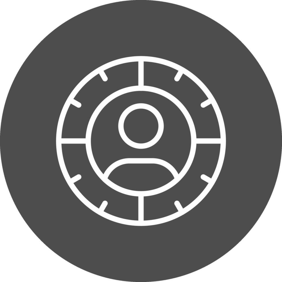 Target Audience Creative Icon Design vector