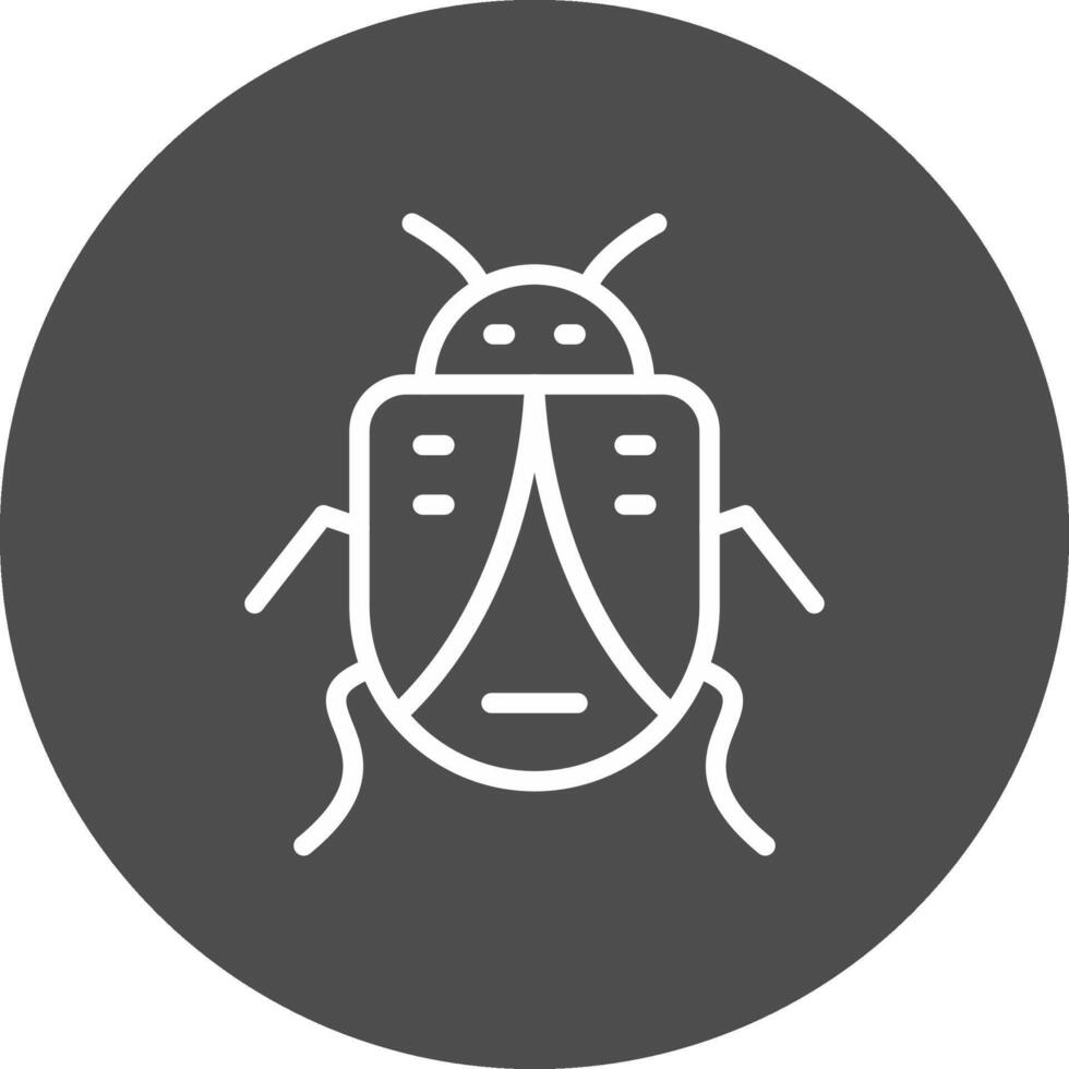 Bug Creative Icon Design vector