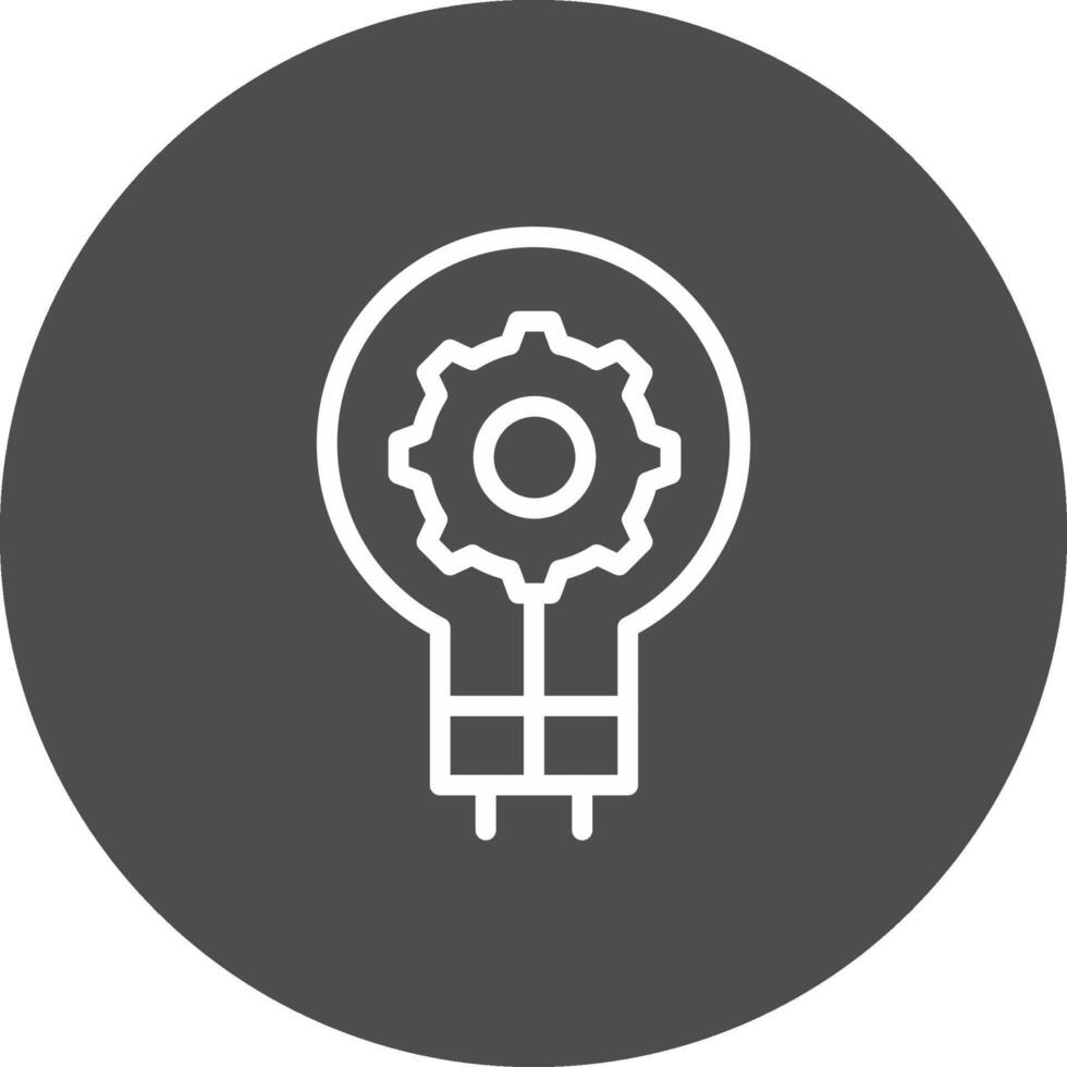 Idea Generation Creative Icon Design vector