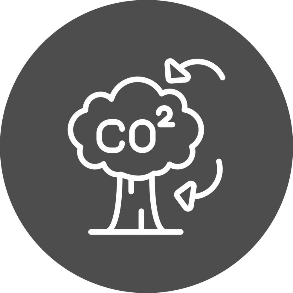 CO2 Creative Icon Design vector