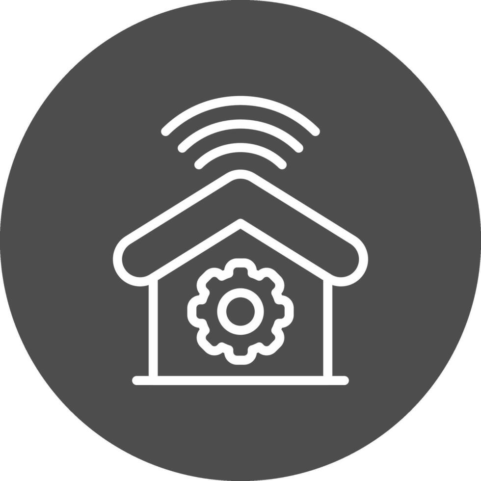 Home Automation Creative Icon Design vector