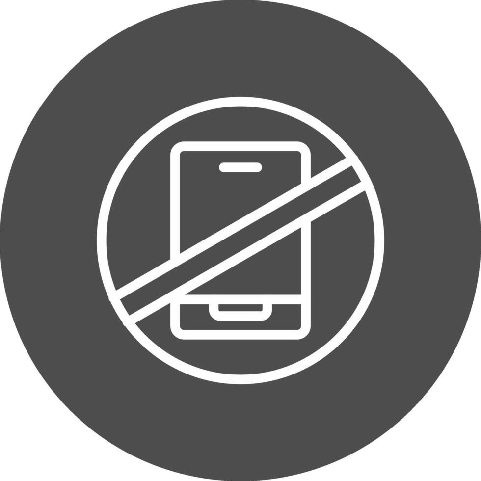 No Touch Technology Creative Icon Design vector