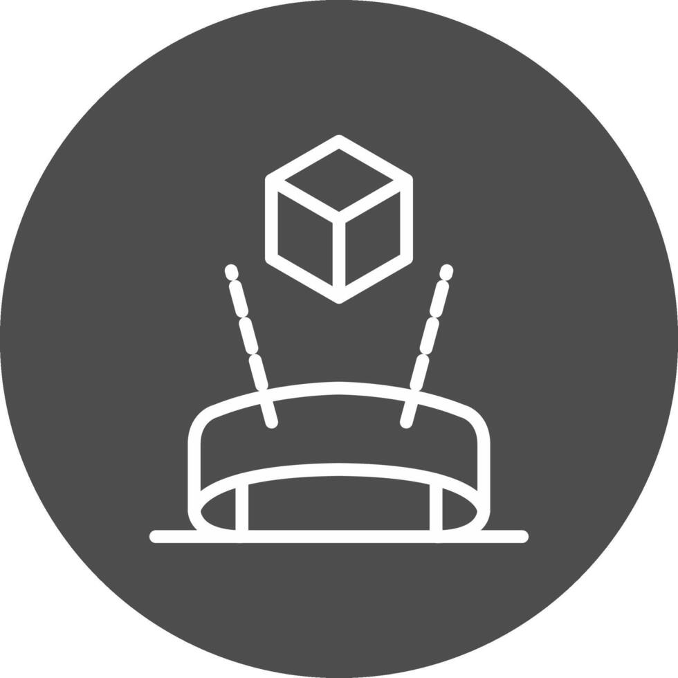 Head Up Display Creative Icon Design vector