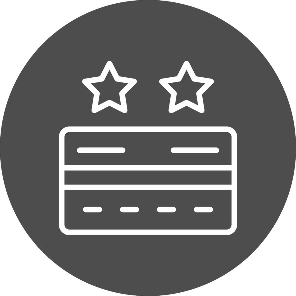 Points Rewards Cards Creative Icon Design vector