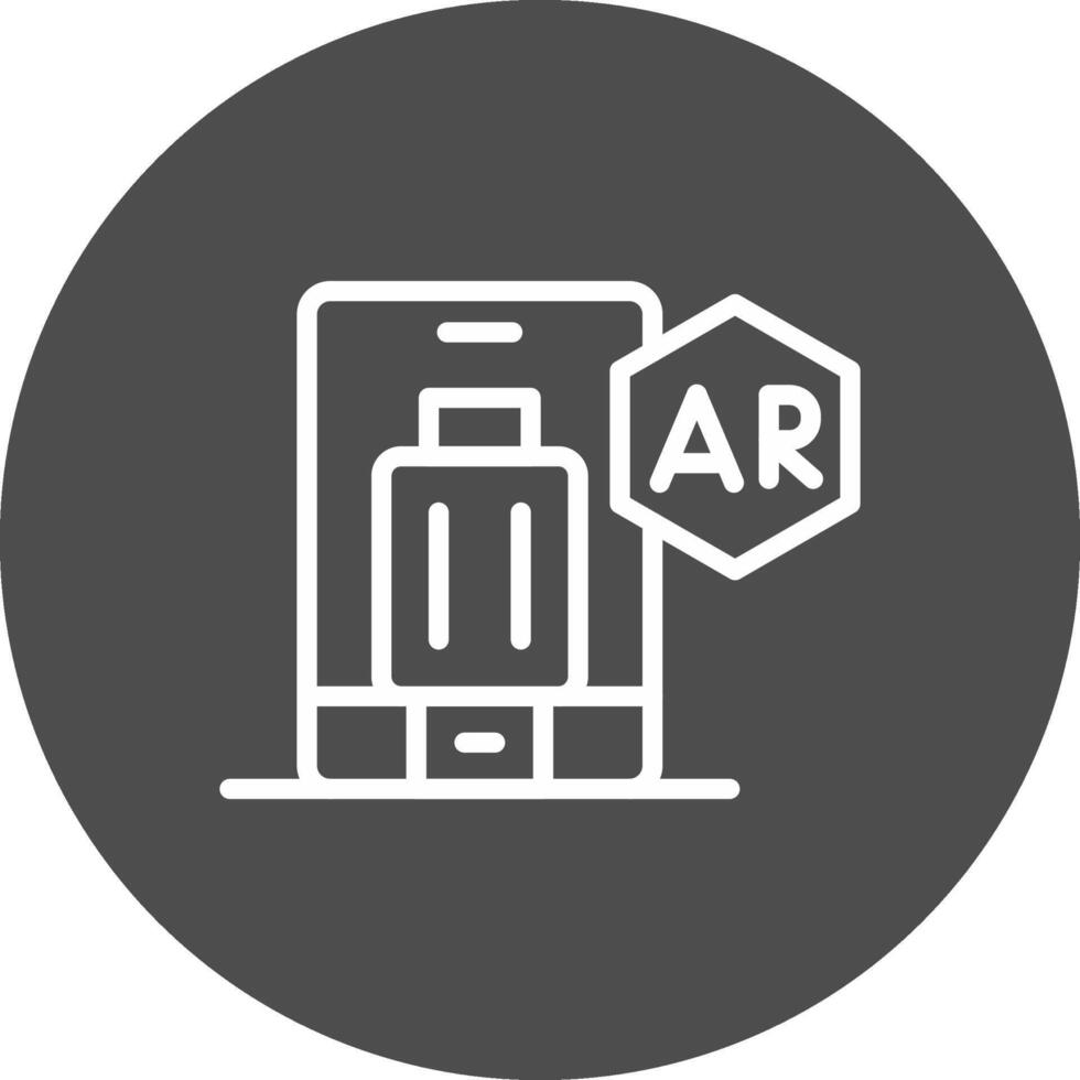 Ar Tourism Creative Icon Design vector