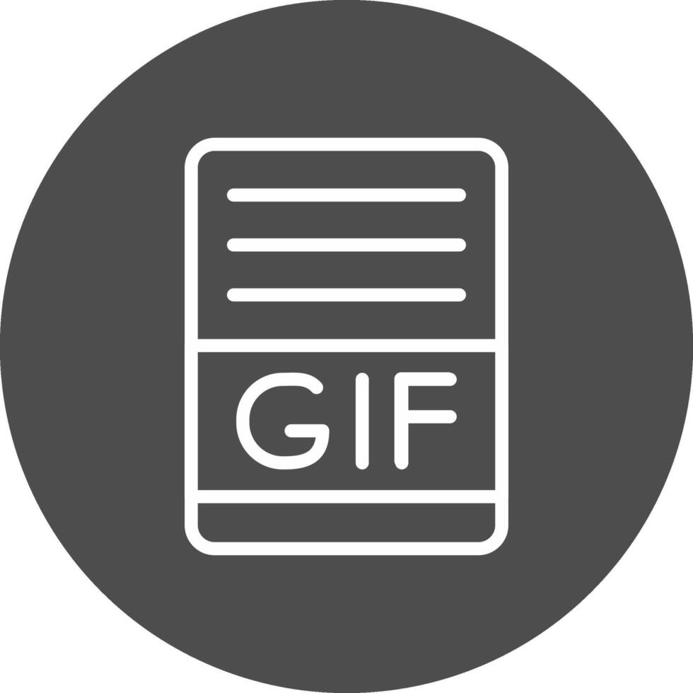 GIFs Creative Icon Design vector