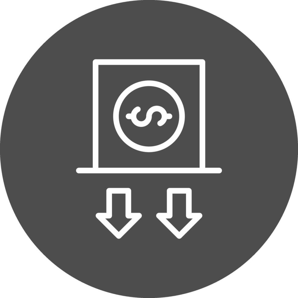 Deposit Creative Icon Design vector